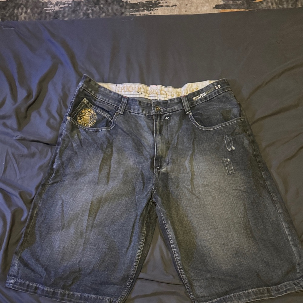 Pepe Jeans Dark Blue Denim Shorts